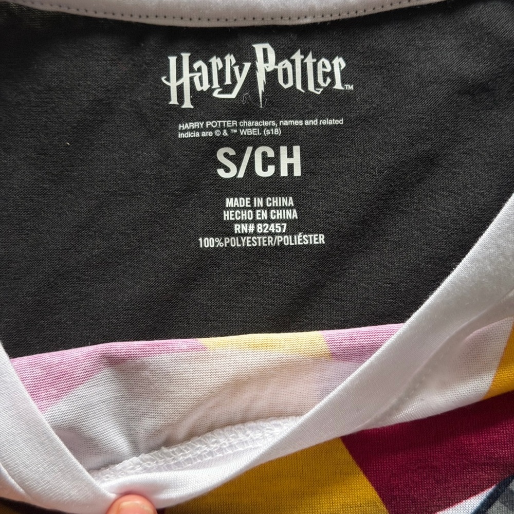 Warner Bros. Harry Potter Dress sz Small Gryffindor Crest Costume Long sleeve - Picture 5 of 5